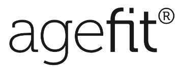 Logo de Agefit - Marca líder en salud y longevidad